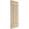 Ekena Millwork Rustic Three Board Spaced Board-n-Batten Sandblasted Faux Wood Shutters, 17 1/2W x 36H, PR SHUBSS17X36SDPR - alternate 14